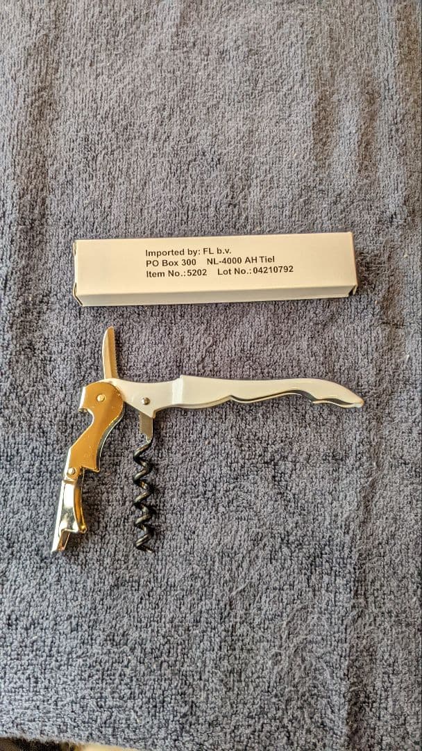 【パリで購入】CHARTIER コルクスクリュー ワインオープナー