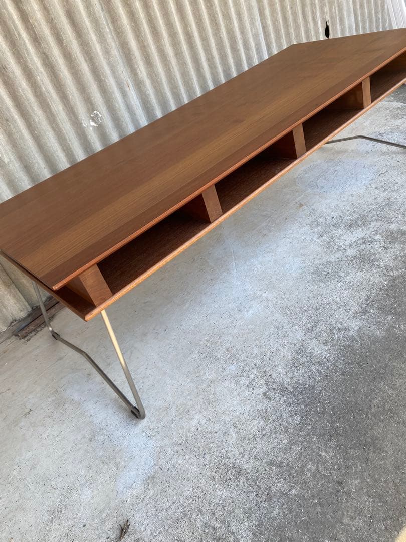 日進木工　ローテーブル　リビングテーブル　テレビ台　引き出し付き　ローボード