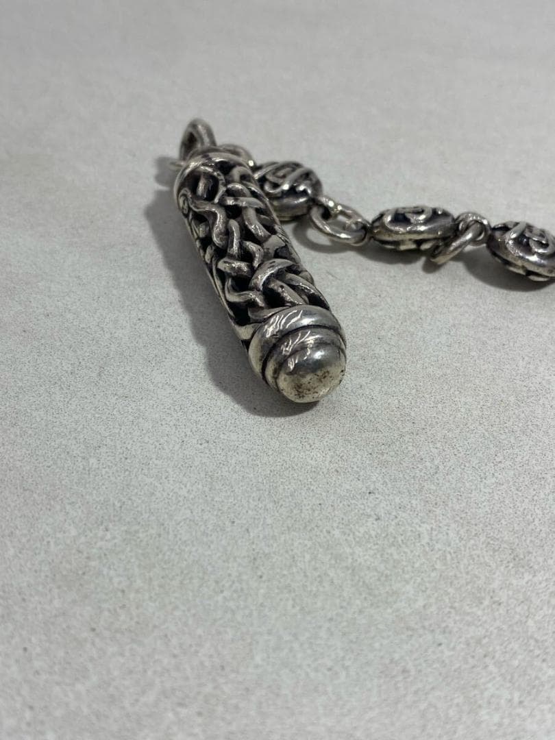 WACKO MARIA シルバー 925 キーリング チャーム 327P▲