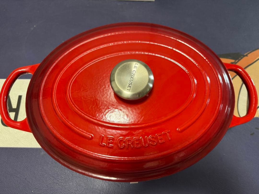 未使用品LE CREUSET 鍋 31cm レッド