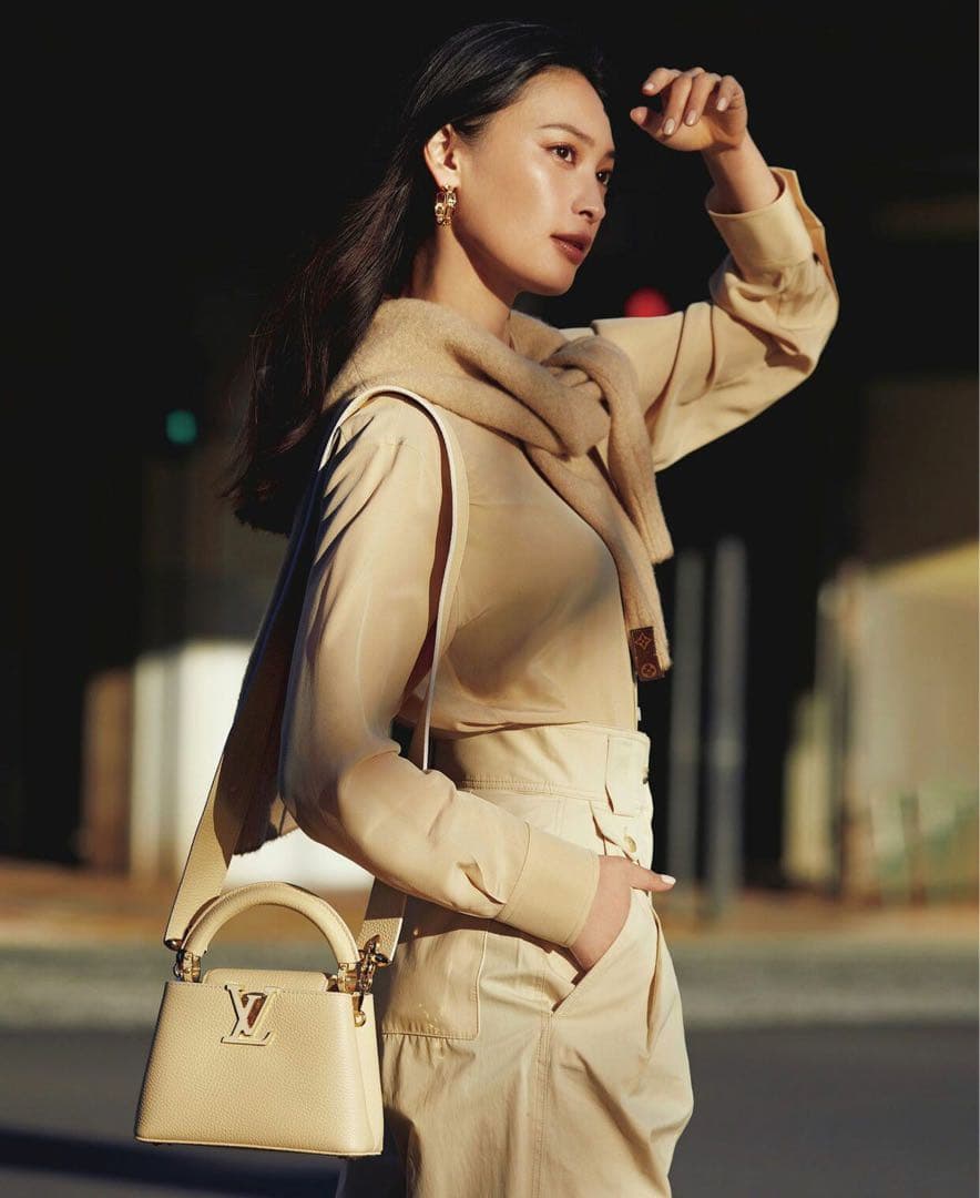 専用です　2025新作　カプシーヌ mini オークル　ルイヴィトン