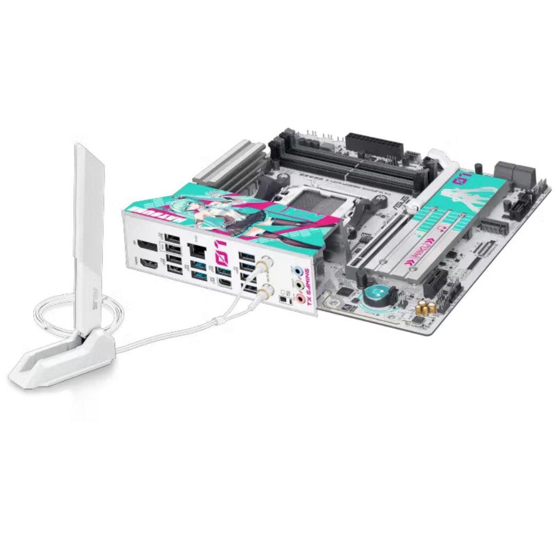 ASUS TX Gaming B850 初音ミクコラボマザーボード
