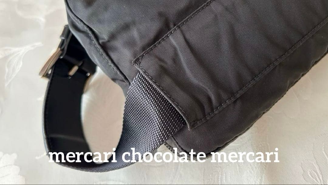 PRADA ウエストポーチ　ボディバッグ　黒　ユニセックス　メンズ　レディース