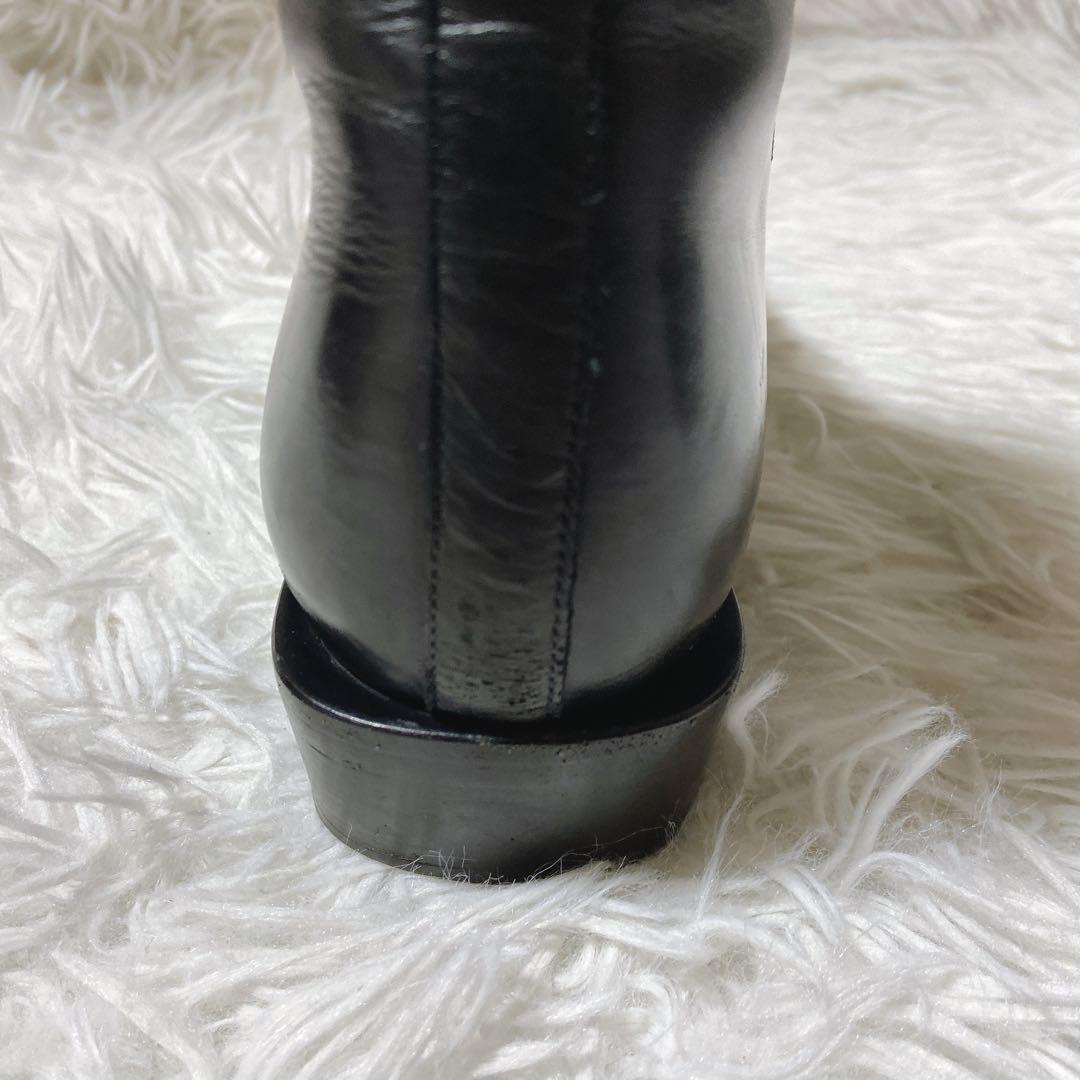 良品⭐️ SARTORE サルトル　サイドゴア　ブーツ　レザー　袋付　37 1/2