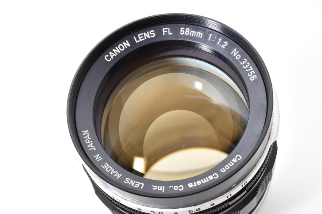 キャノン FL 58mm f/1.2 Manual Focus 3504
