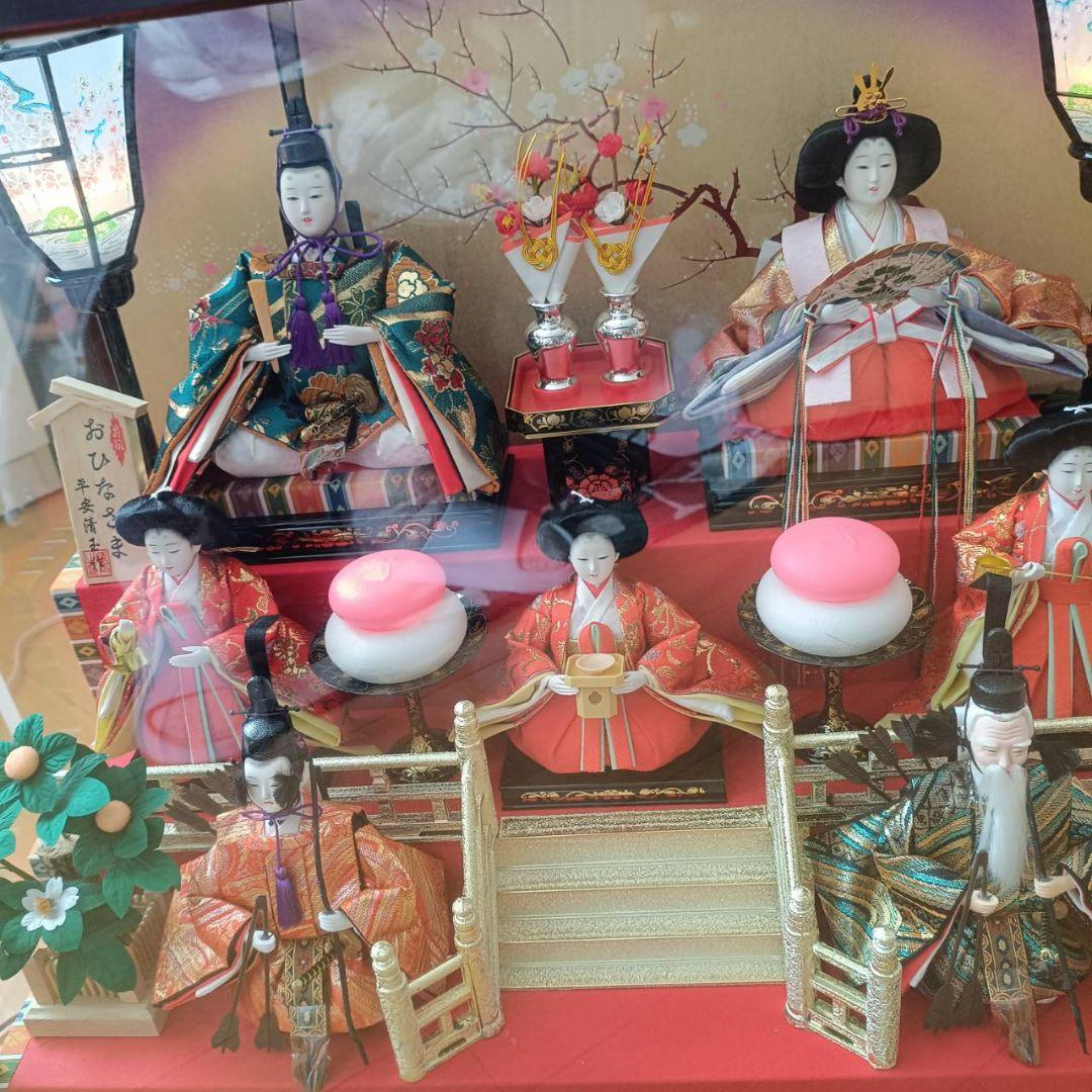 東*父様 値下げしました！】雛人形セット ガラスケース付き