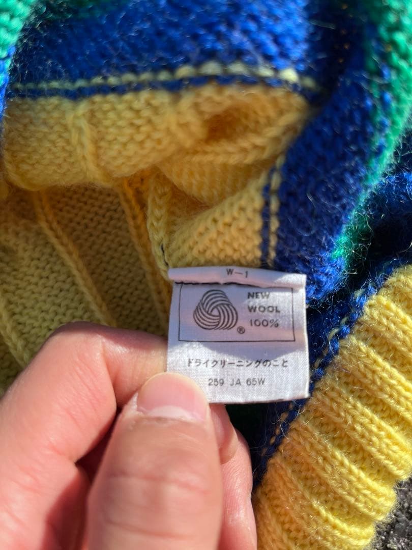 polo ralph lauren 90s Virgin wool ニット