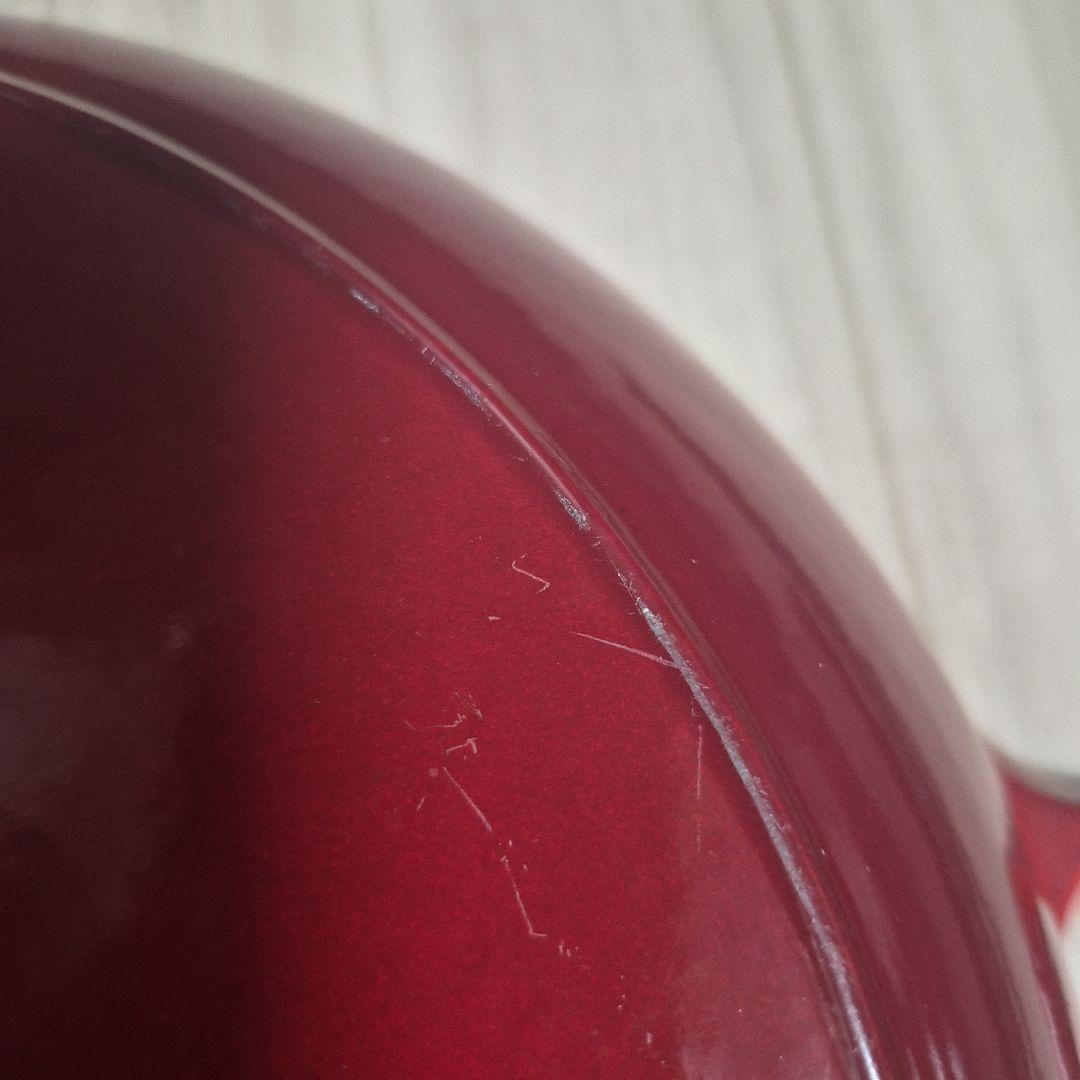 ル.クルーゼ　ビュッフェ　キャセロール　３０cm　チェリーレッド　約５kg　美品