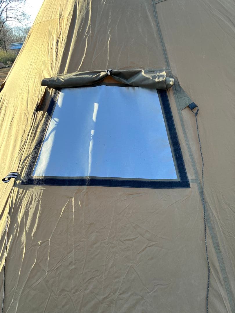 TOMOUNT ワンポールテント 高さ2.4m 75Dナイロン