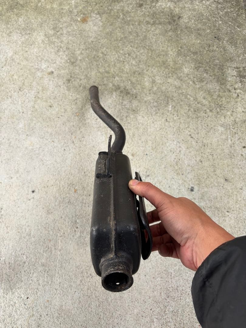 【実動】mtx50r純正チャンバーとサイレンサーのセット