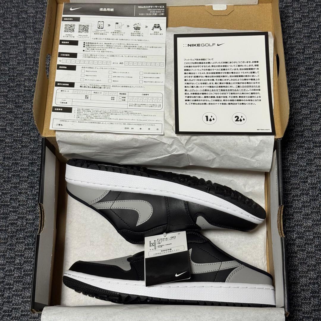 シューズ(男性用) NIKE AIR JORDAN MULE GOLF SHADOW 26.0cm