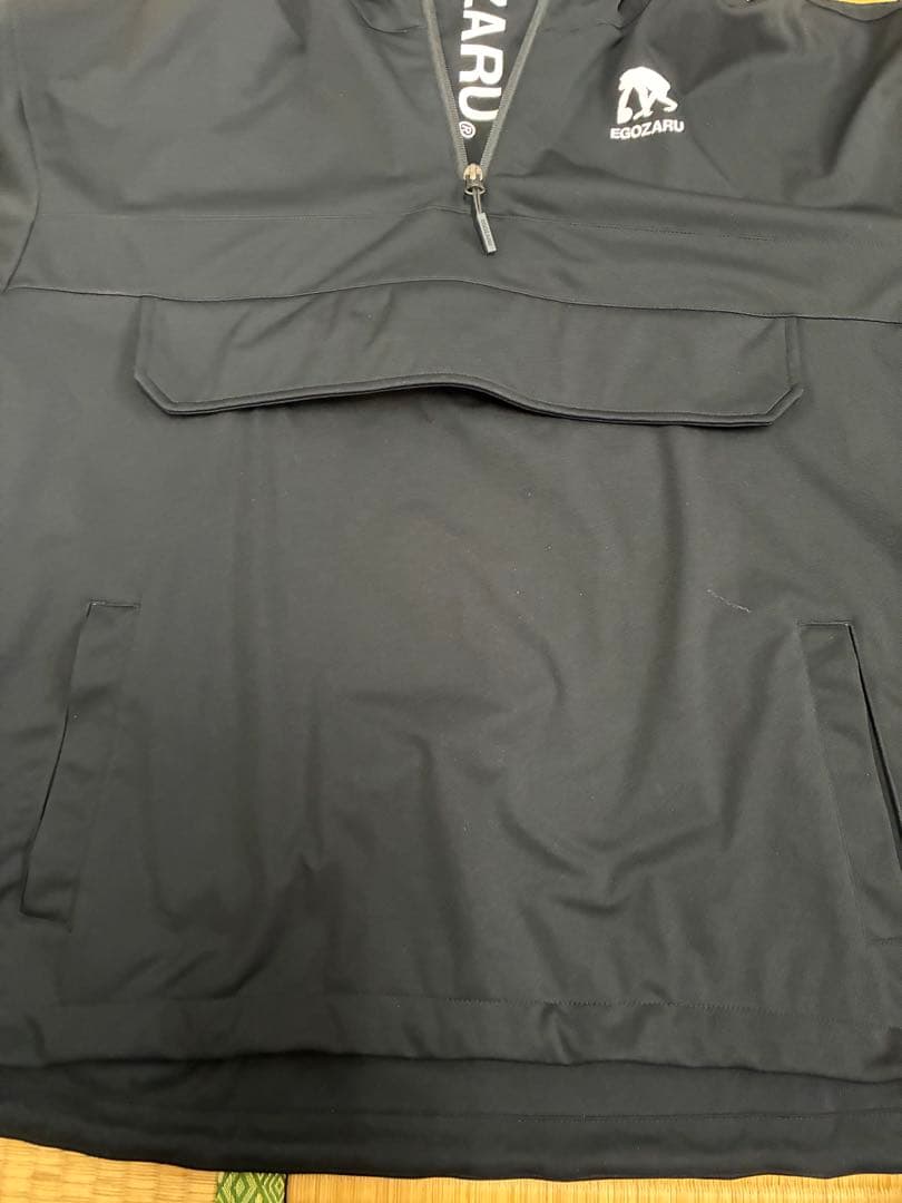 EGOZARU ブラック プルオーバー ウェア