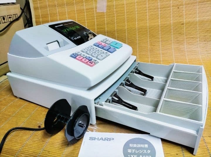 シャープレジスター　XE-A127　簡単便利特殊　送料込　951753