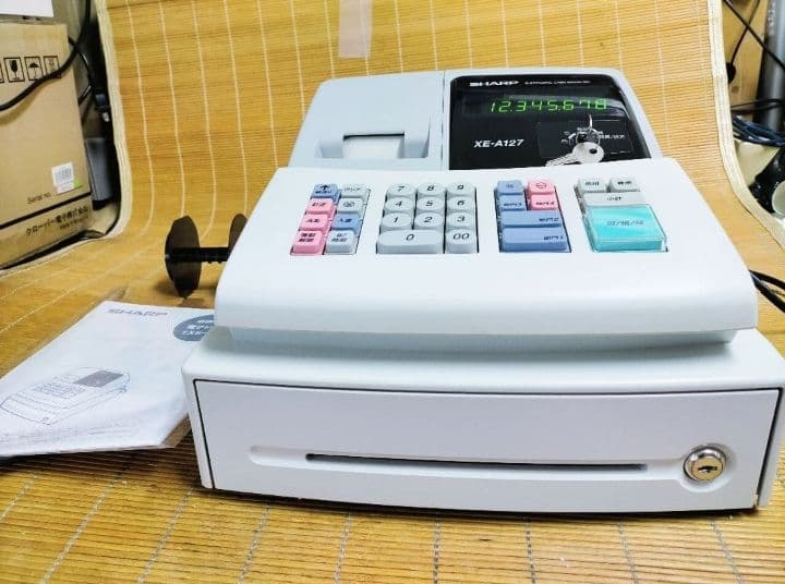 シャープレジスター　XE-A127　簡単便利特殊　送料込　951753