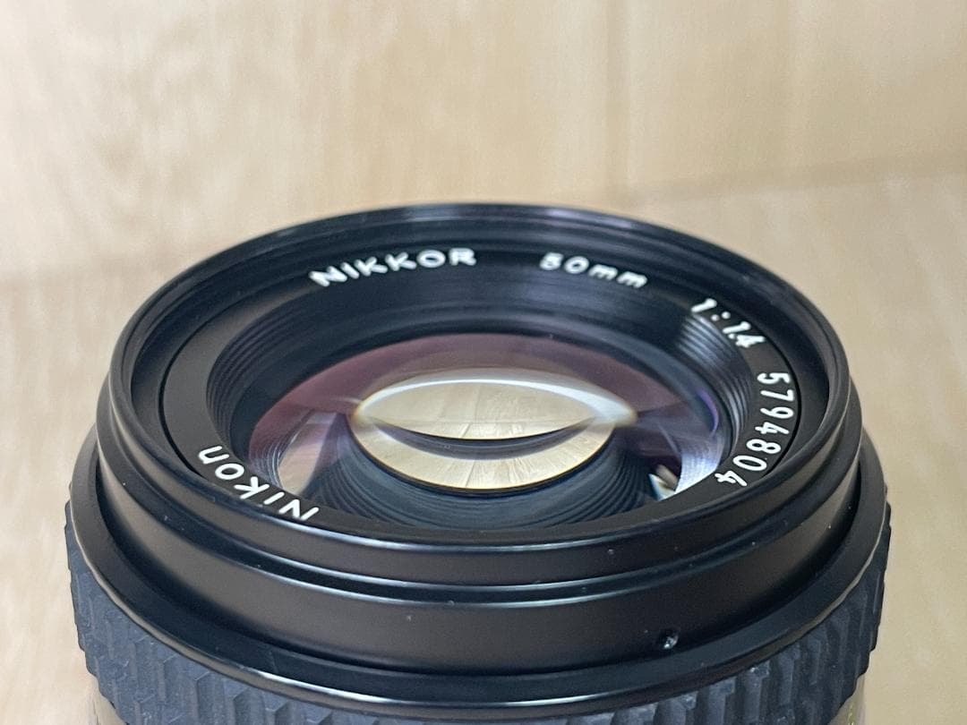 【美品】Nikon Ai-s NIKKOR 50mm F1.4 ニコン