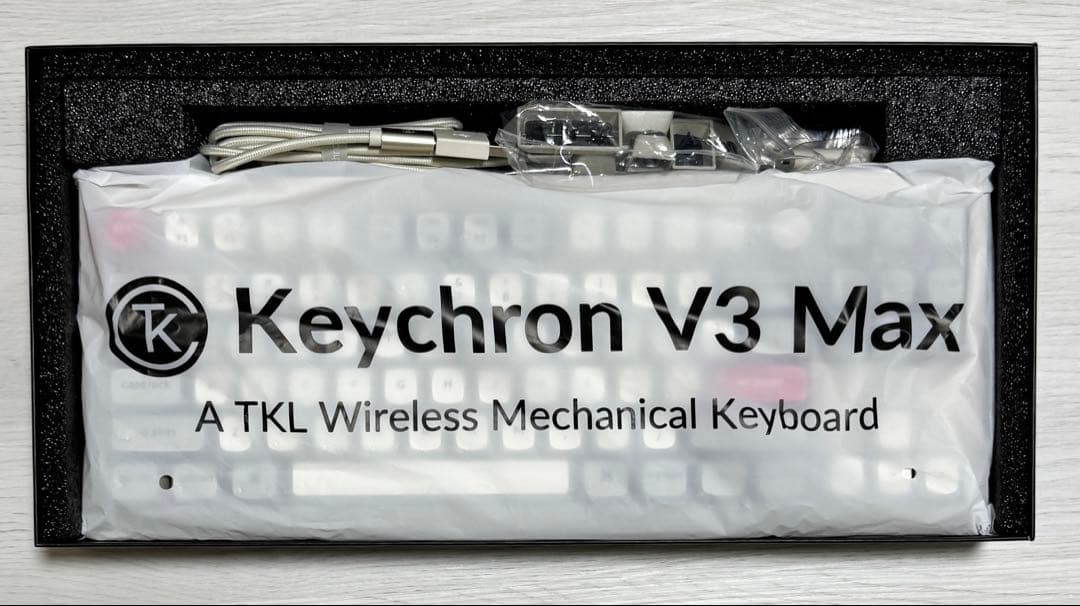 Keychron V3 Max Retro US配列 バナナ軸