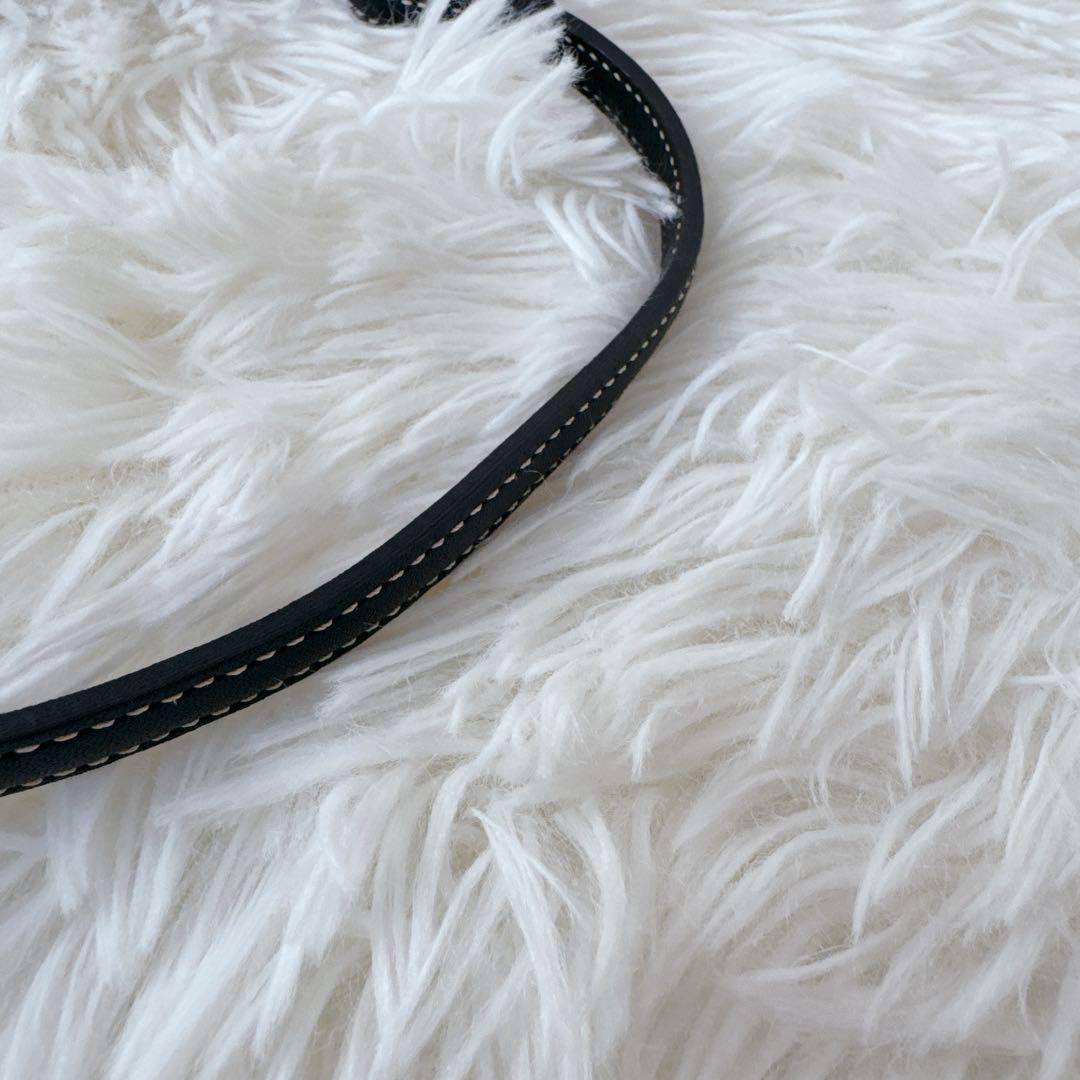 極美品✨COACHコーチ アクセサリーポーチ シグネチャー ワンショルダー 黒