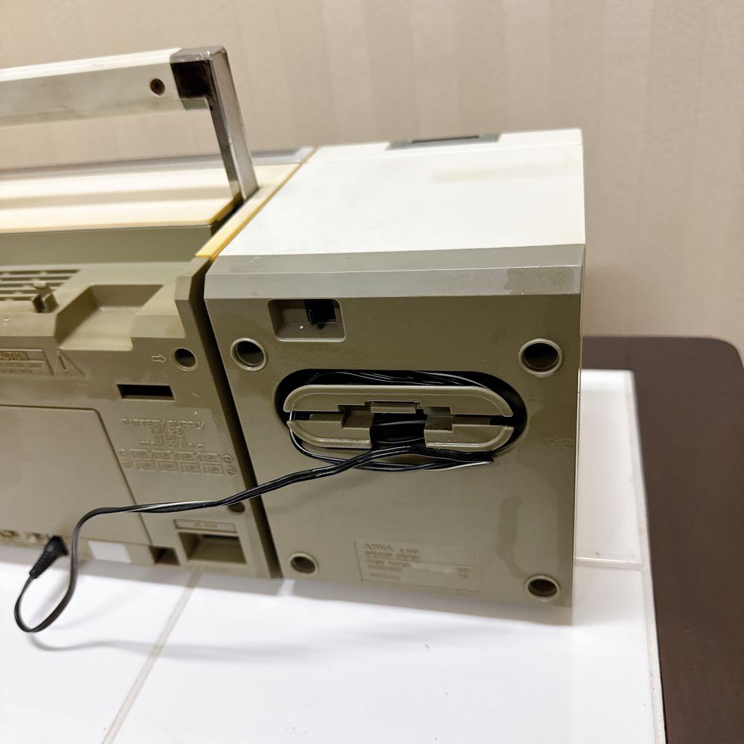 AIWA CA-W5 分離型 ラジカセラジオ受信OK 昭和レトロ ビンテージ