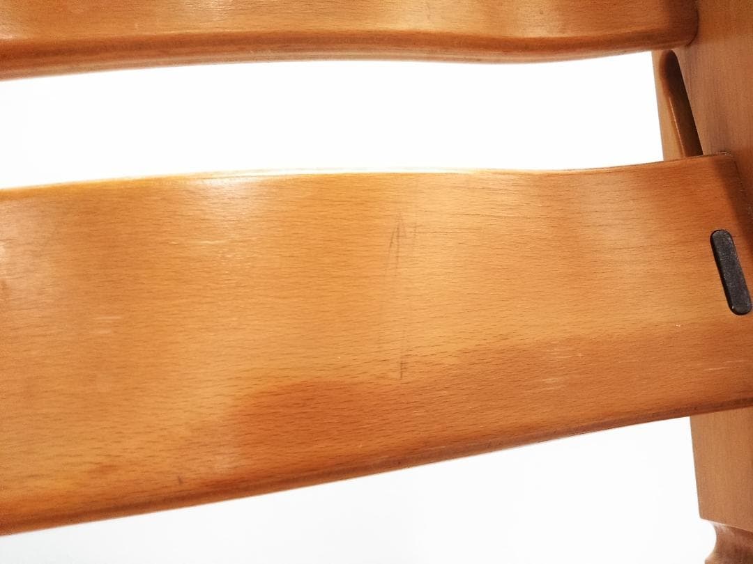 ストッケ トリップトラップ 木製 ハイチェア 高さ調節可能★