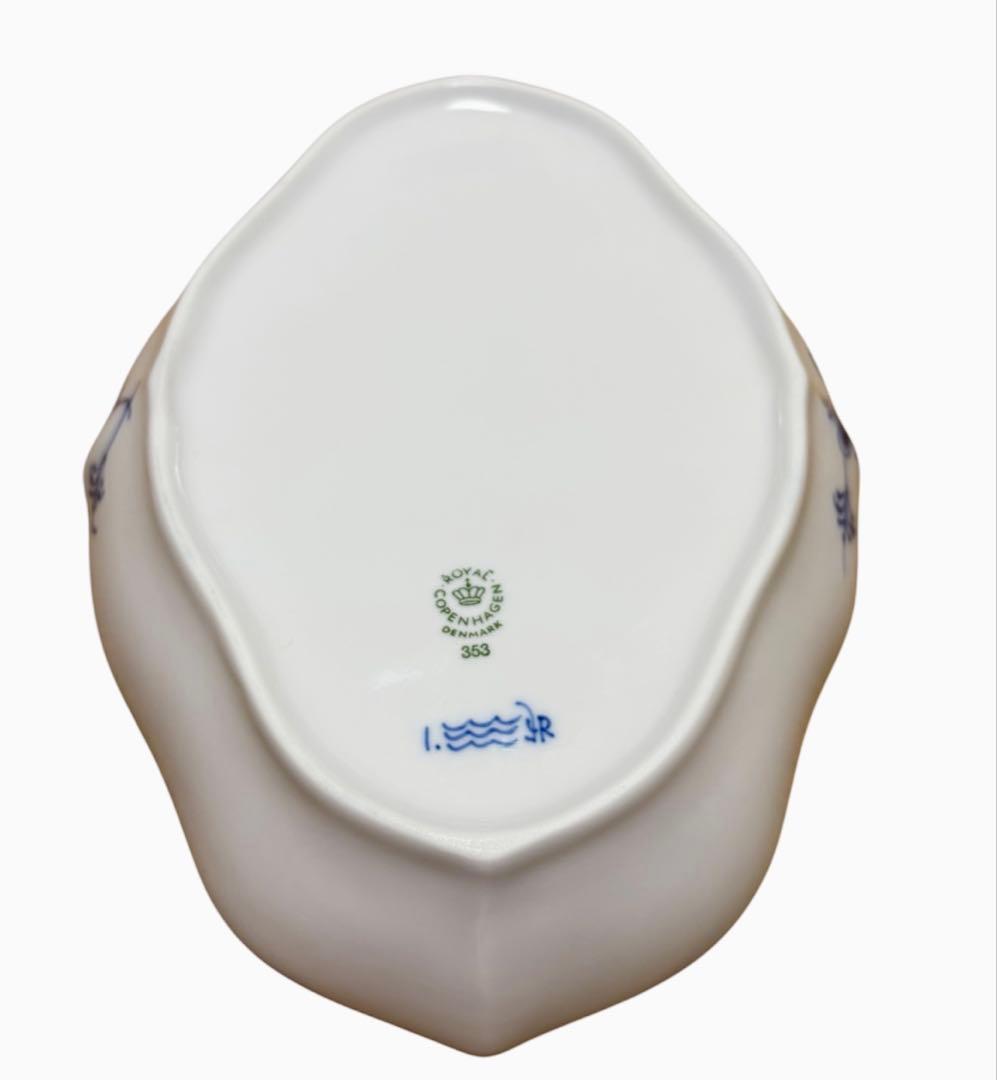 レア廃盤ロイヤルコペンハーゲン ジャパニーズシリーズの舟形プレート