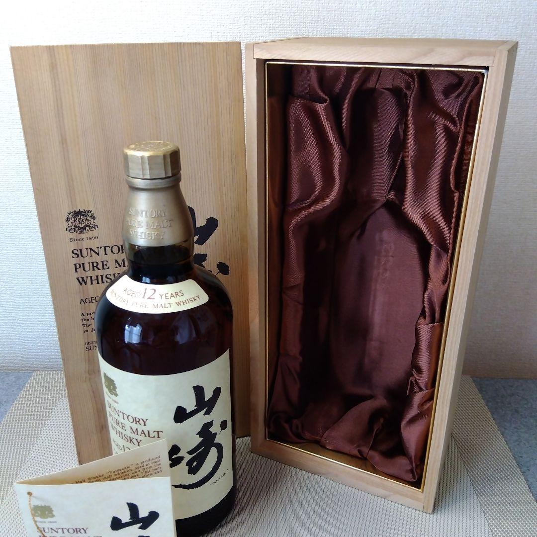 ★ 特級表記　サントリー ピュアモルト ウイスキー山崎12年 / 760ml