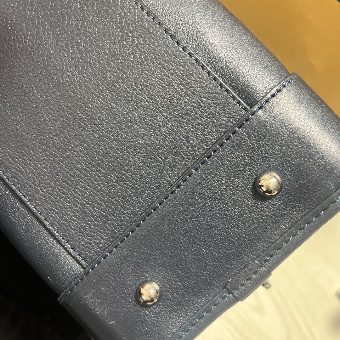 LOEWE 紺 アマソナ バッグ