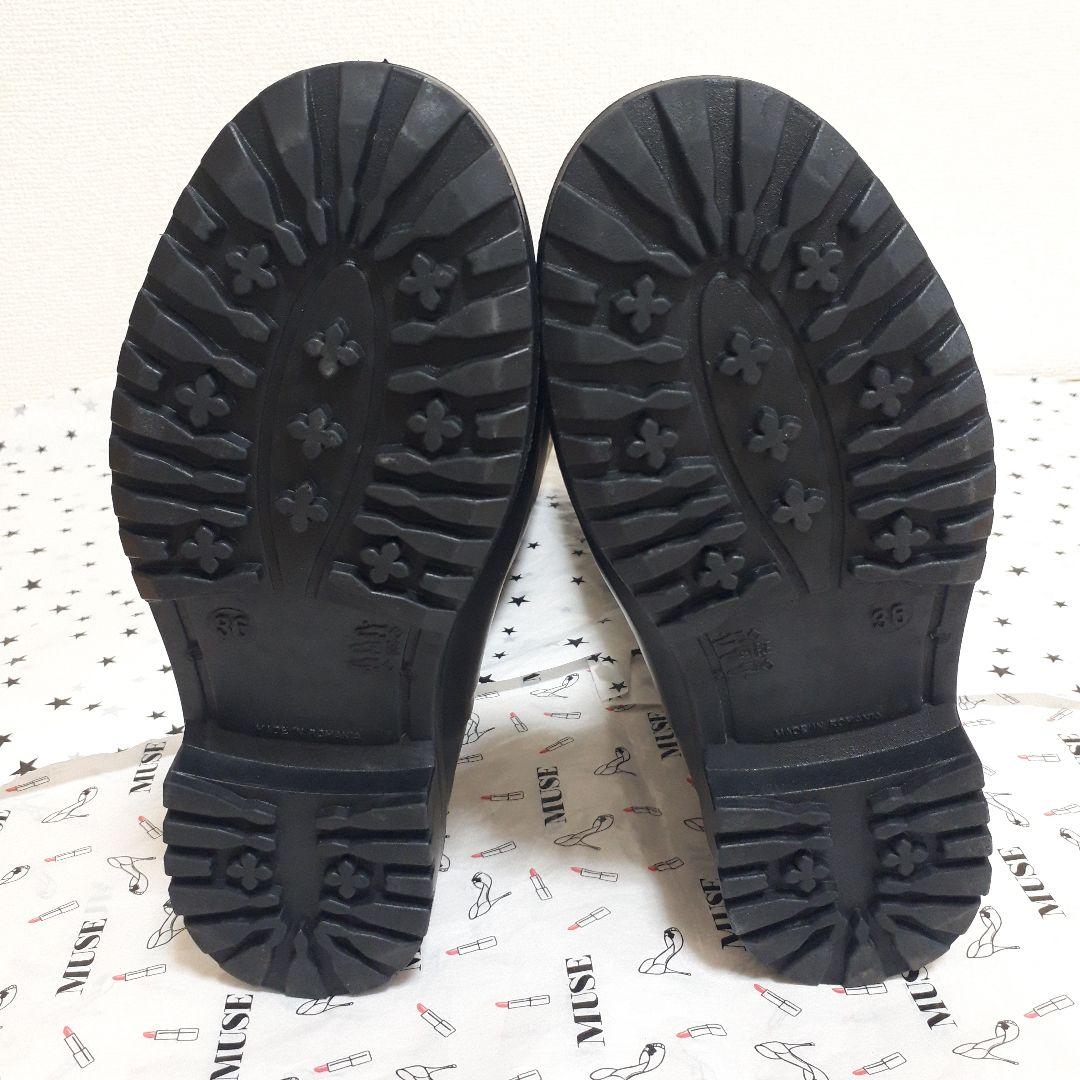 アパルモン購入 MACKINTOSHマッキントッシュ レインブーツ ブラック