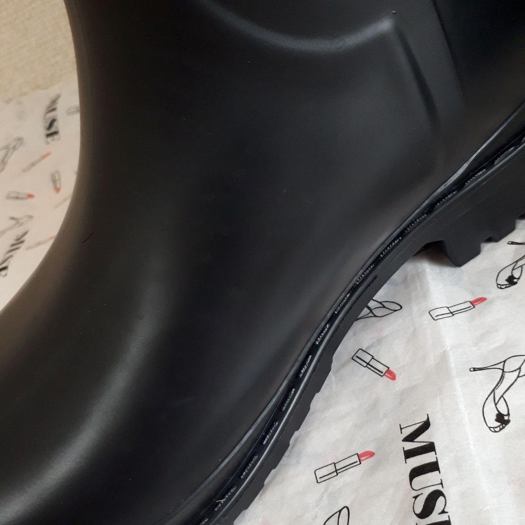 アパルモン購入 MACKINTOSHマッキントッシュ レインブーツ ブラック