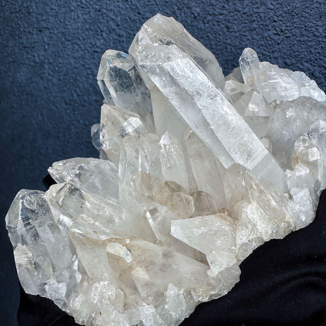 希少❗️高透明度❗虹入り☆超綺麗♡超強いパワー ヒマラヤ水晶 クラスターA1482