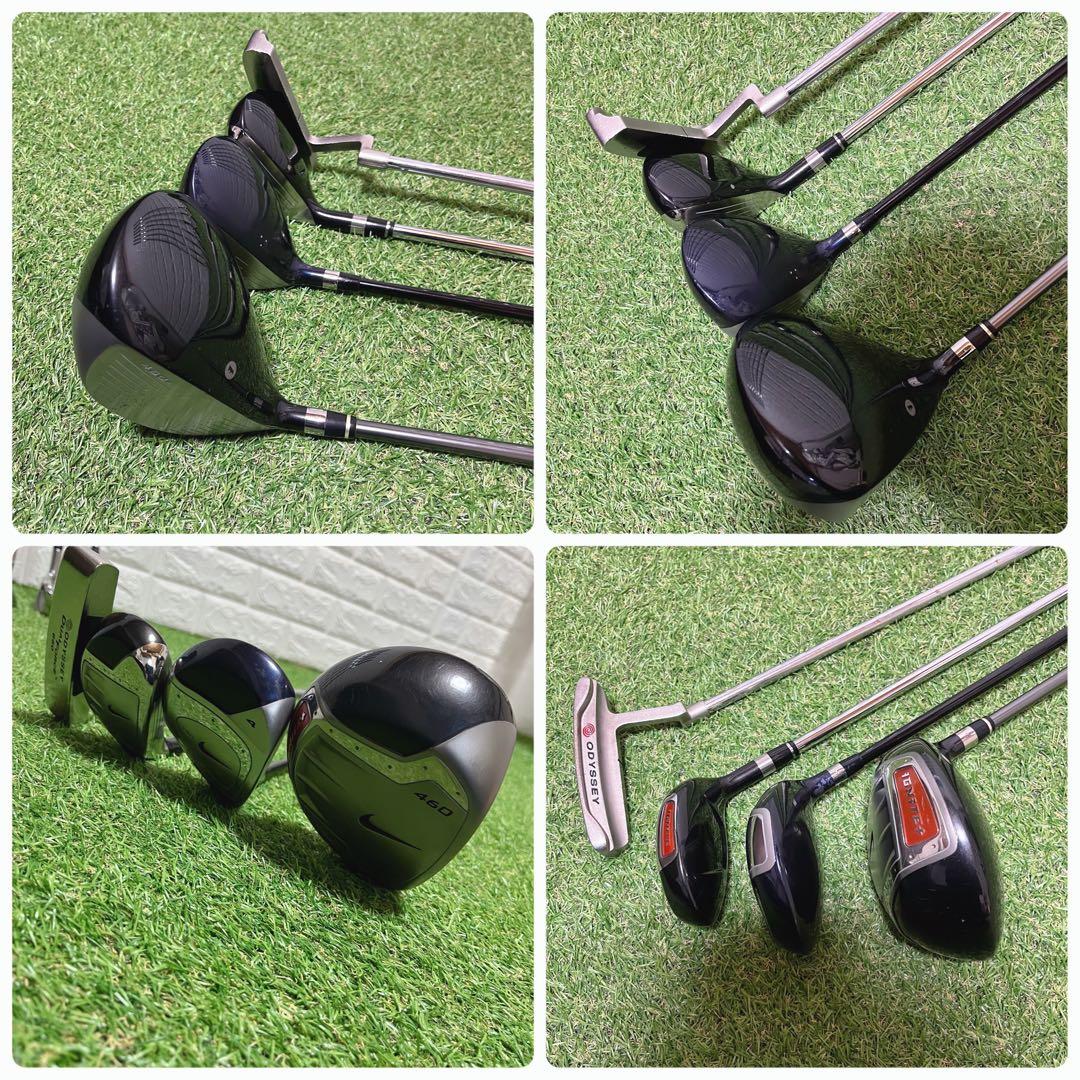 美品 ナイキ ODYSSY 初心者オススメ メンズゴルフクラブ11本セット
