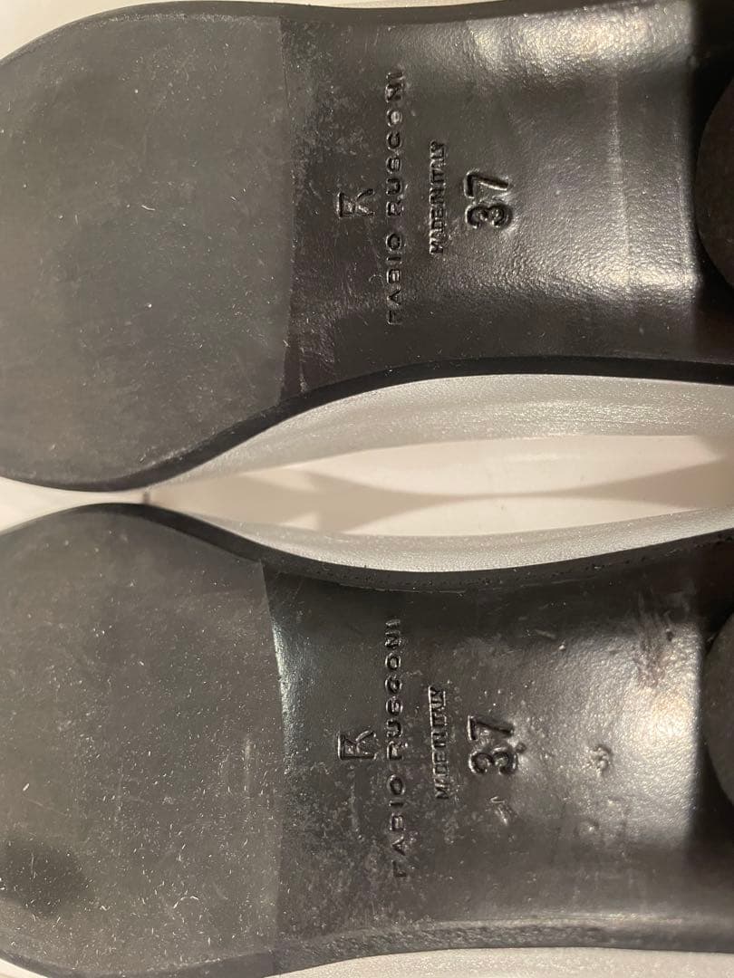 FABIO RUSCONI バレエシューズ