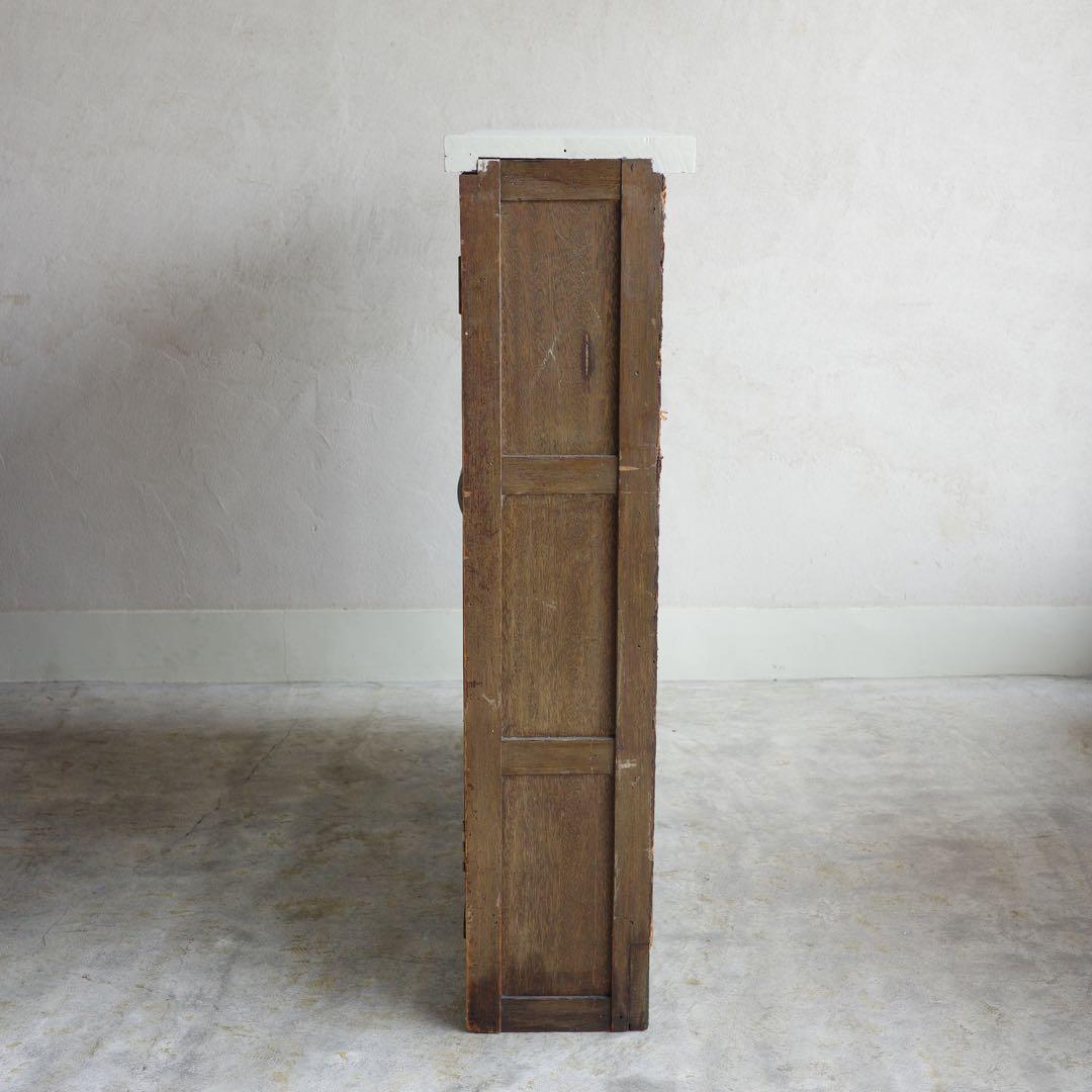 MM！横長の大きな飾り棚　古家具