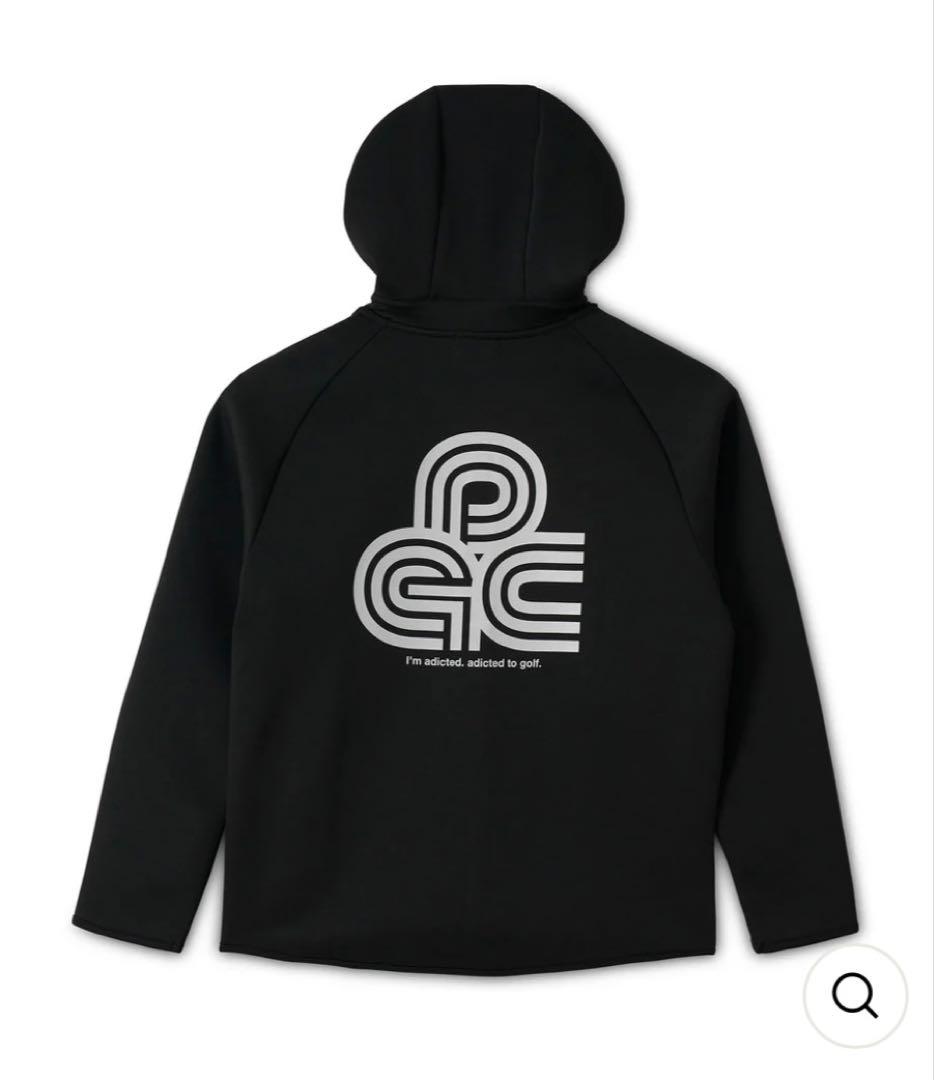 Pacific GOLF CLUB フルジップフーディー黒XL パーカー