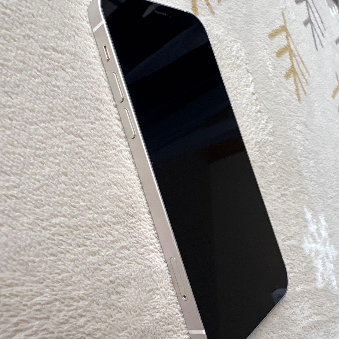 iPhone 12 64GB ホワイトSIMフリー　美品　電池85% おまけ