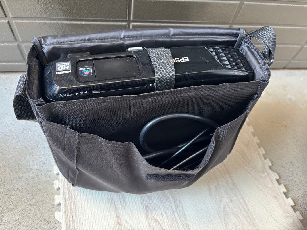 EPSON EH-TW410 プロジェクター本体 ケーブル、リモコン、ケース付き