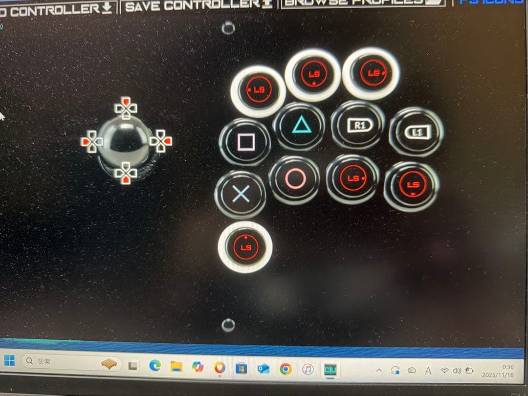 hitbox crossup おまけ付き　アケコン レバーレス　ボタン配置代行