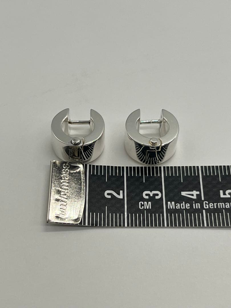 ボッテガヴェネタ BOTTEGA VENETA フープ ピアス Ag925