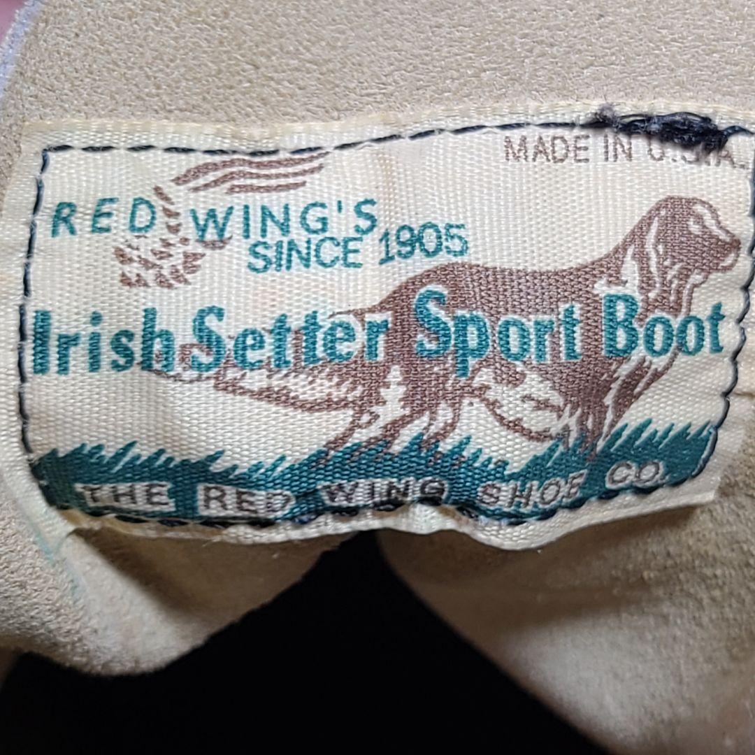 【RED WING】90年代　四角犬タグ　アイリッシュセッター