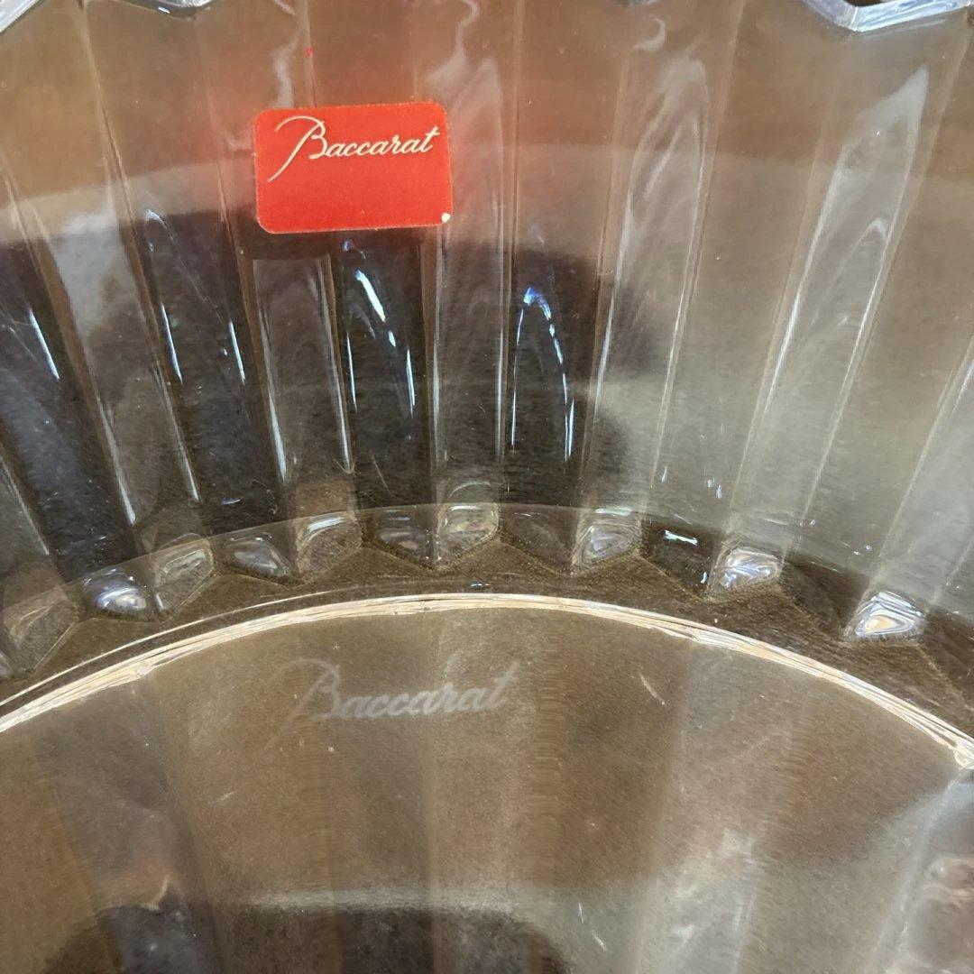 Baccarat ミルニュイ　26cmリム付き皿　4枚セット