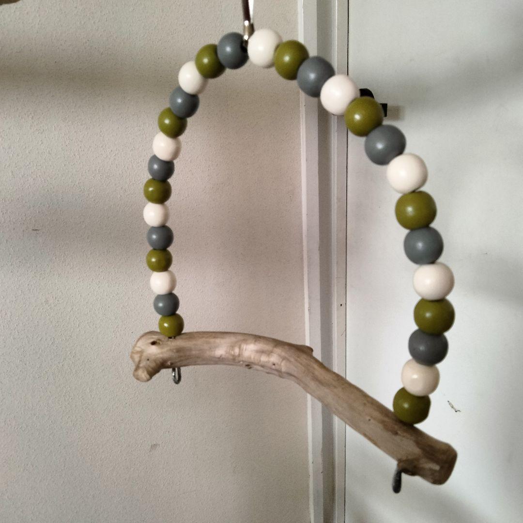 バードアスレチックジム大型 ㊵ 天然木 自然木 流木 止まり木 インコ おもちゃ