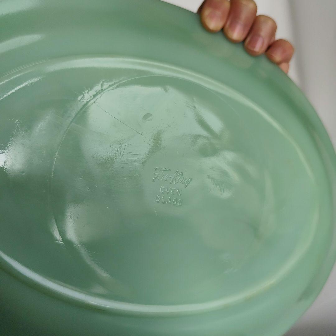 希少　ファイヤーキング　初期刻印　ジェーンレイ　オーバル　皿　③