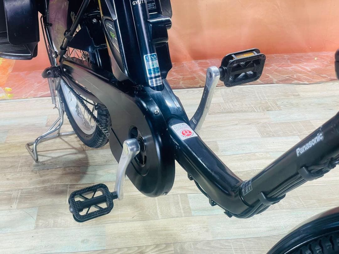 週末限定！パナソニックギュット⭐️13AH！子供乗せ電動アシスト自転車Y3251