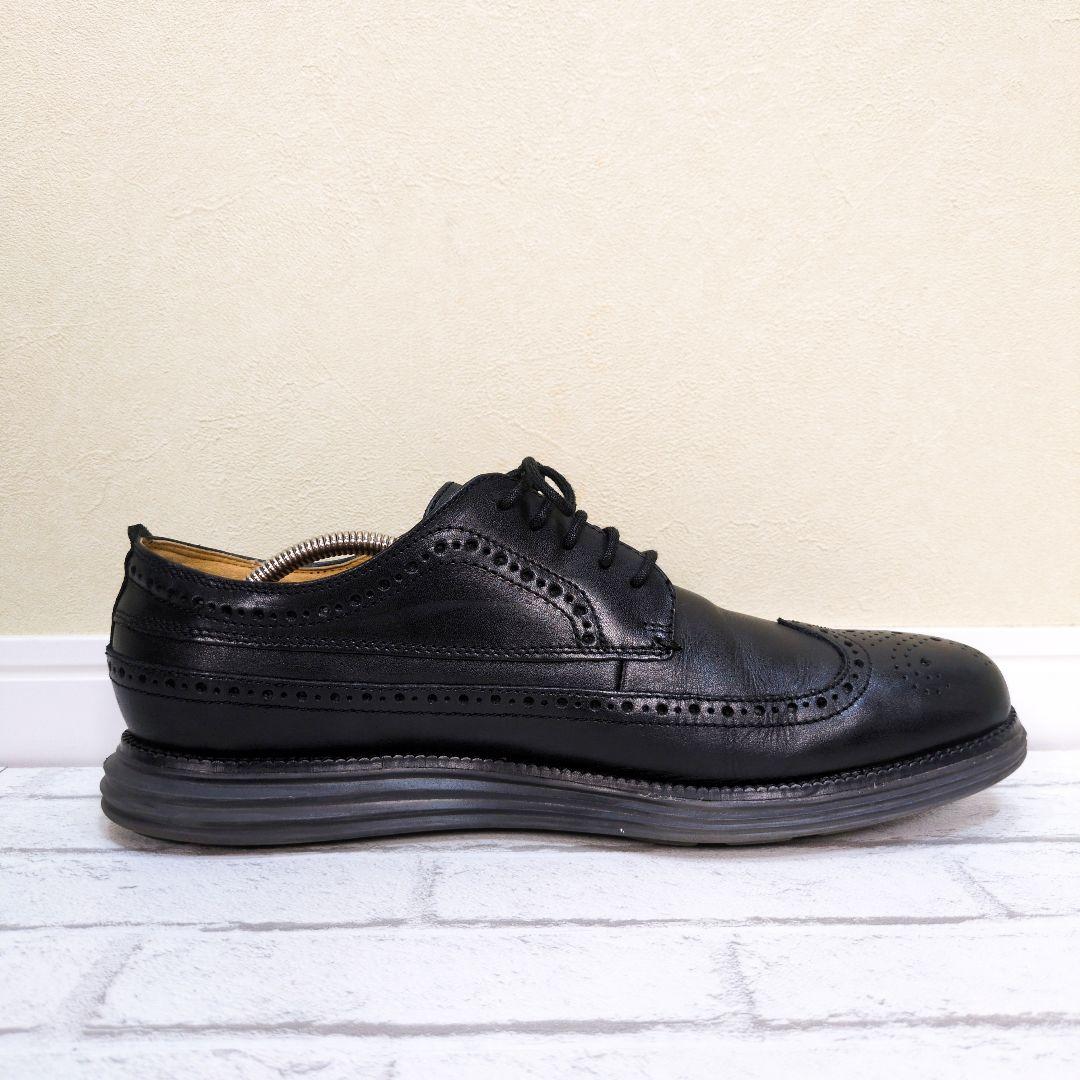 極美品　COLEHAAN　コールハーン　GRAND.OS　ウイングチップ　外羽根
