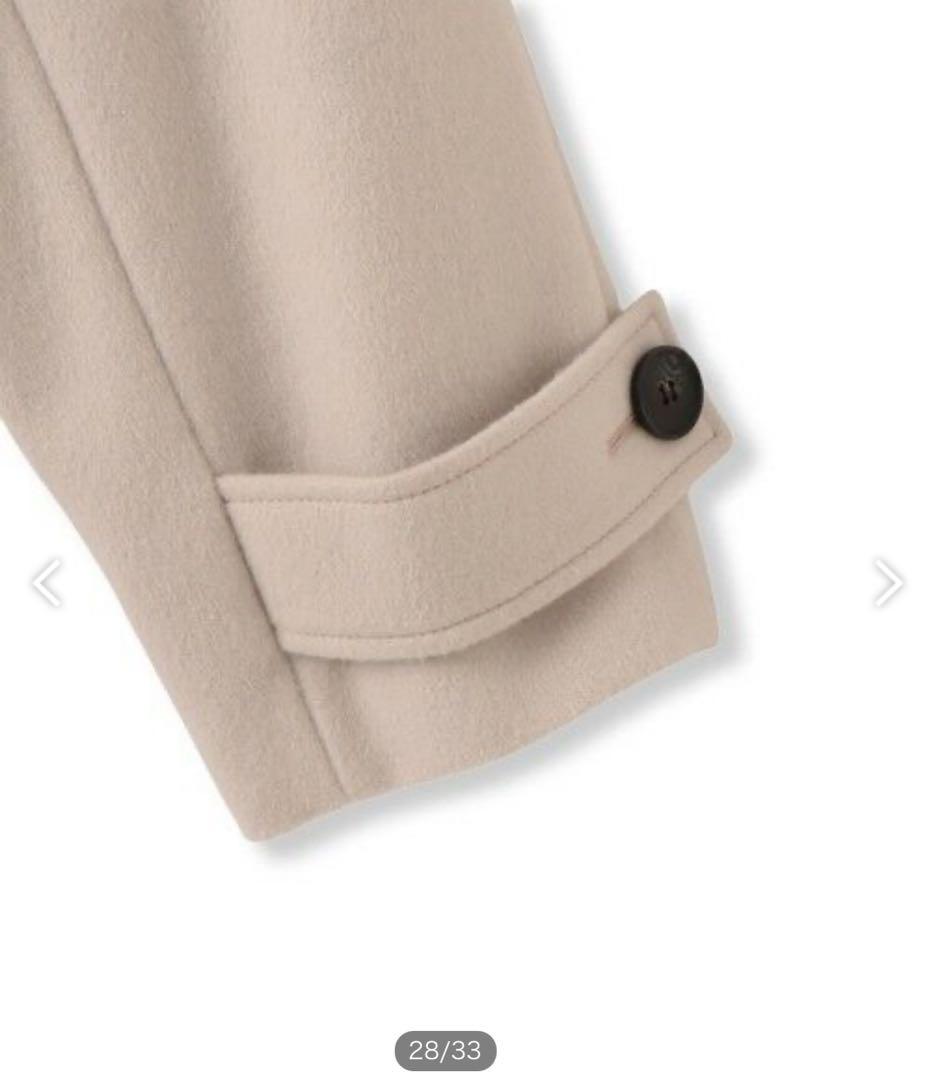 極美品⭐︎ロートレアモン　ネオアルティウールショートコート　ピーコート　36 黒