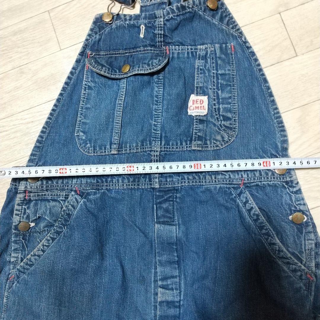 50～60s RED CAMEL デニムオーバーオール ヴィンテージ
