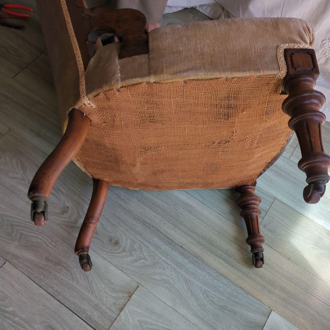 西洋アンティーク ナーシングチェア