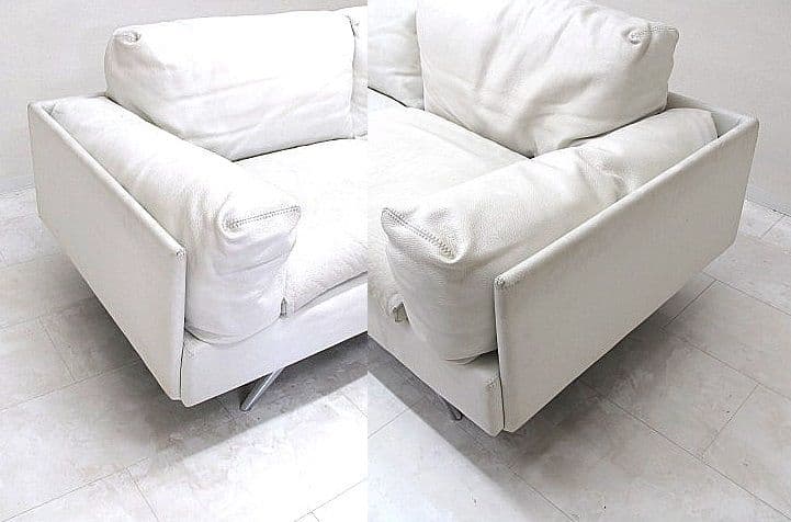 エンツォダンブロシオ×ルカ・スカケッティ「ED1031」総革ソファ　約81.9万