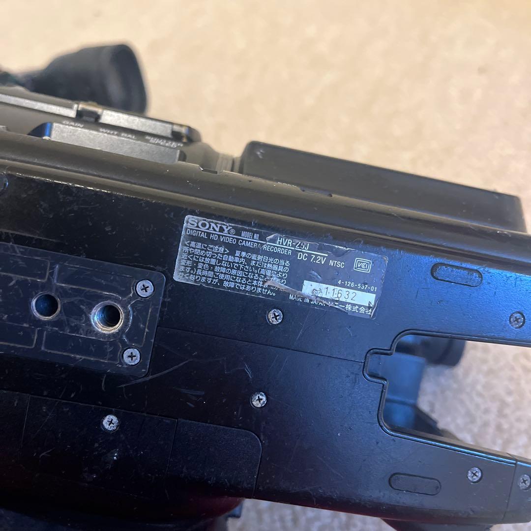 2/3迄値下‼️Sony HVRZ5J業務用Vカメラ本体2台ワイコン電池バッグ等