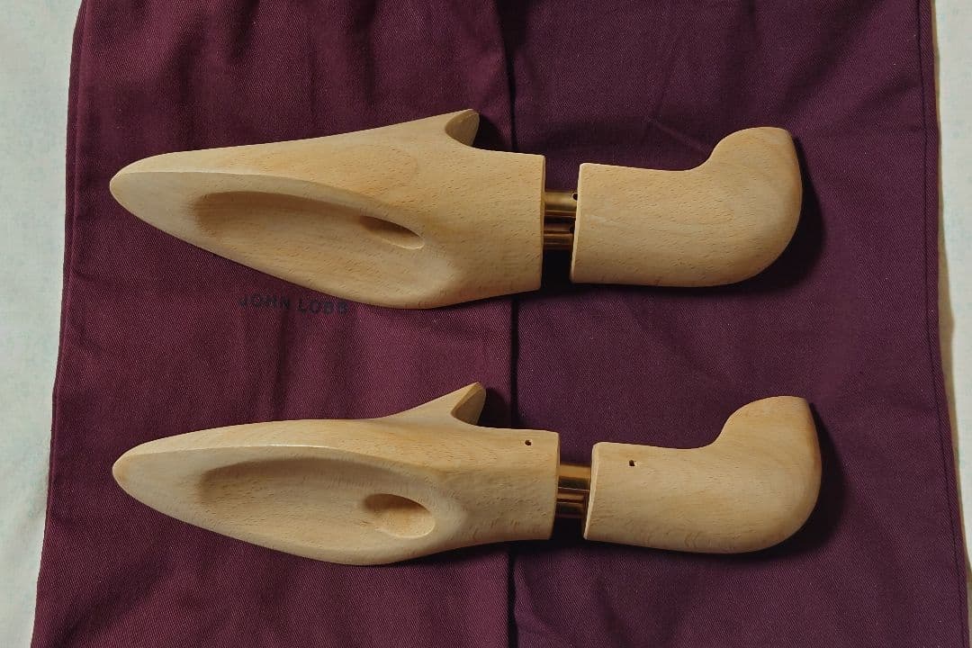 極美品　初期　PARIS　ジョンロブ　純正　シューツリー　8E 90s