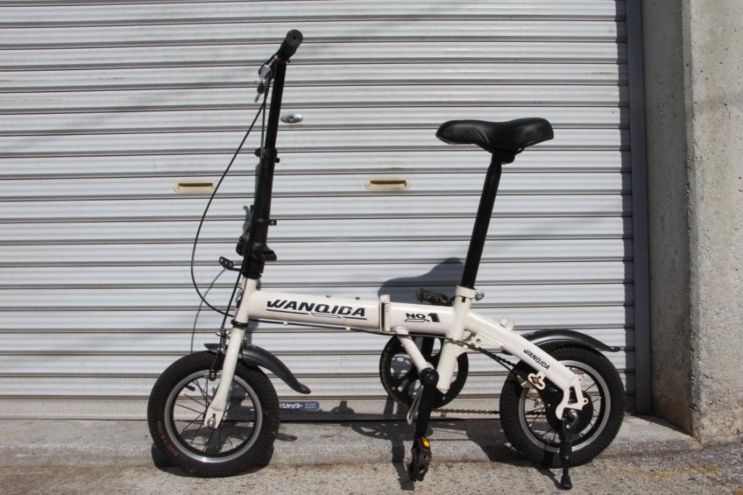 引き取り限定♪WANQIDA♪No.1♪人気の折り畳み自転車♪発送相談可です♪